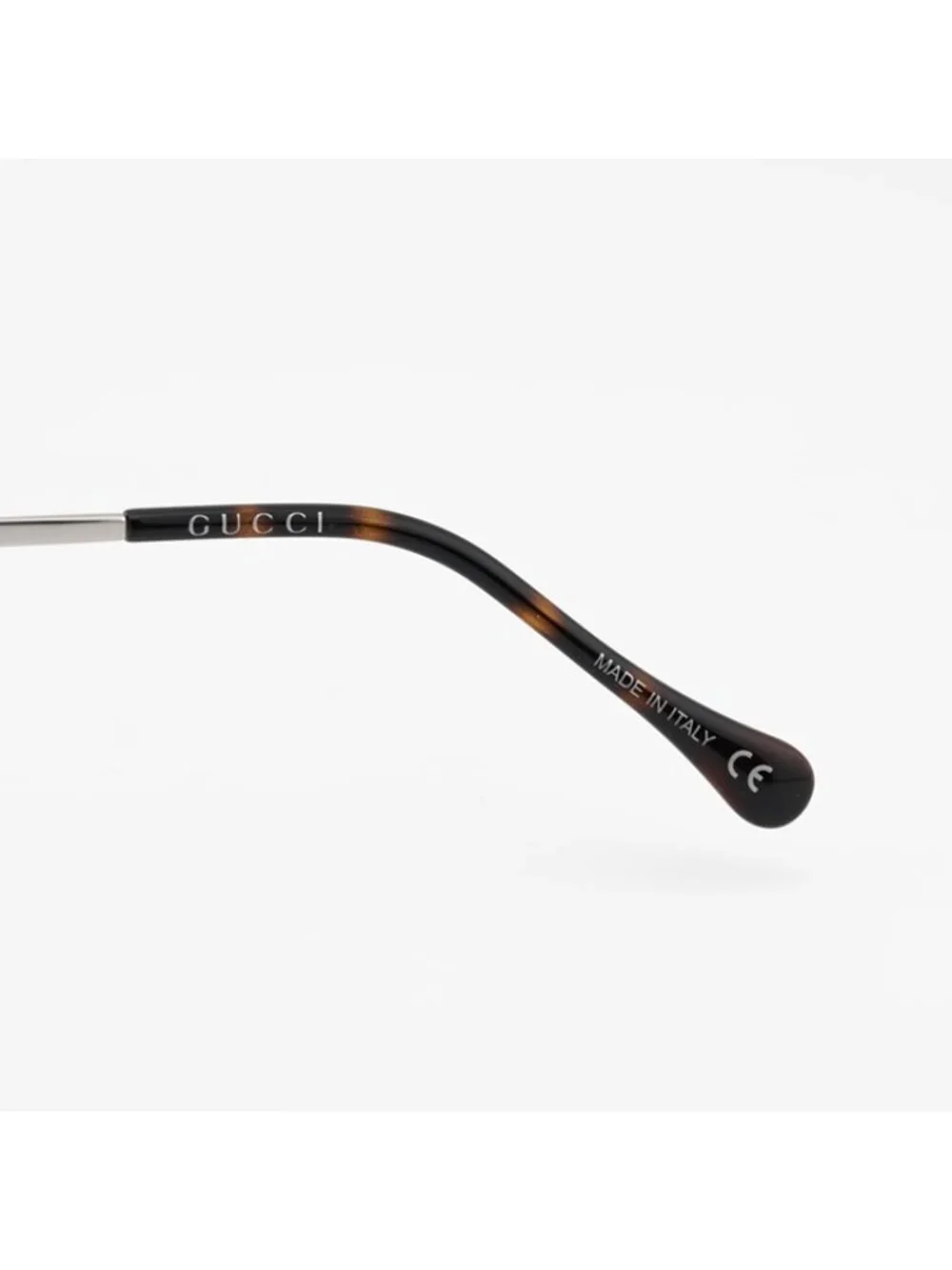 Gucci GG1019O 002 Eyeglasses Silver 58mm Square Frame